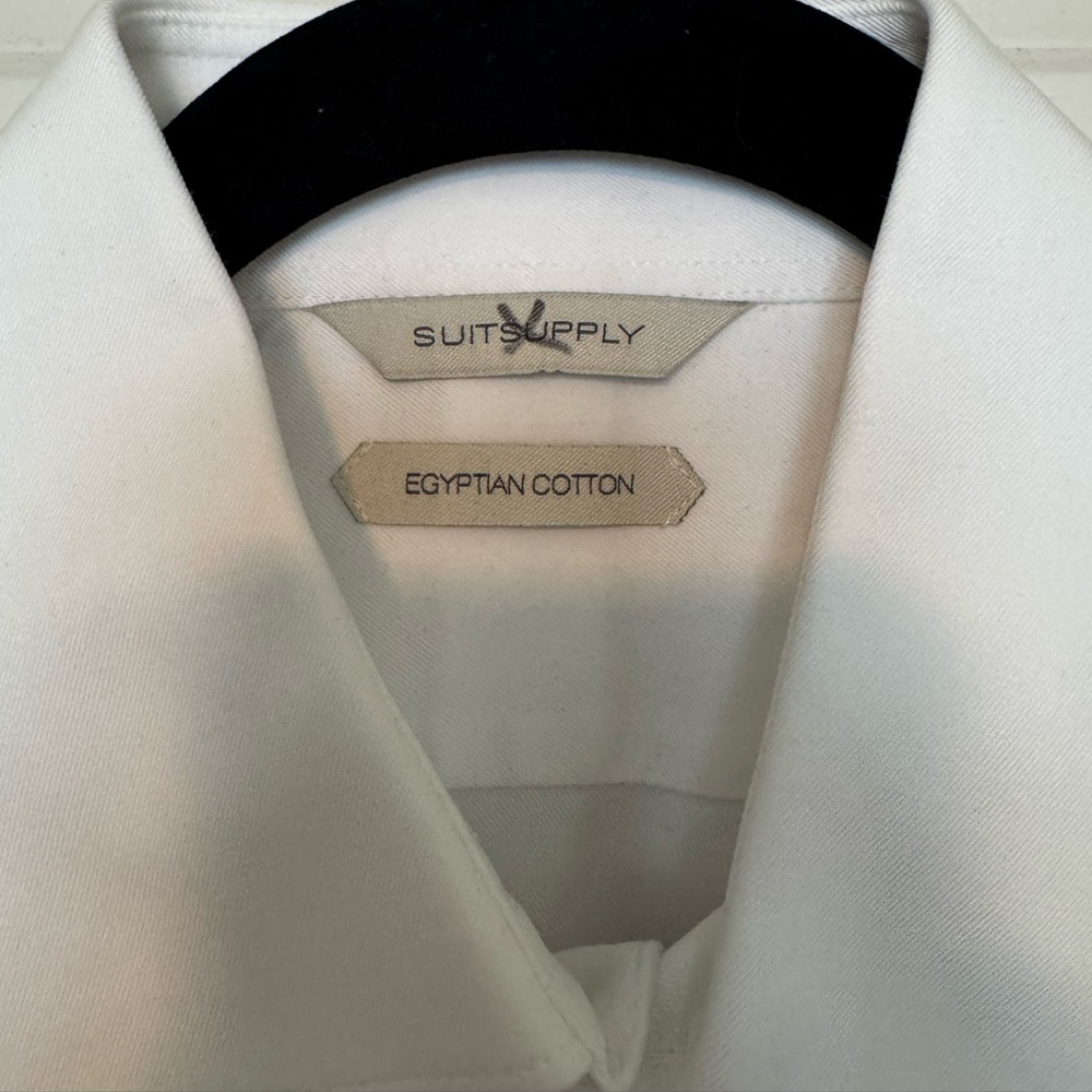 Suitsupply Classic White Cotton Shirt